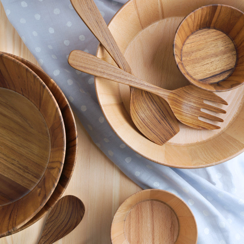 Moon Salad Bowl - Teak