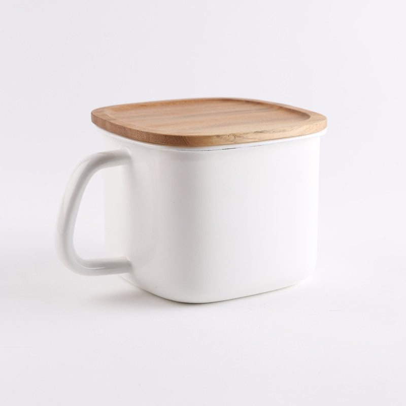Enamel Deep Storage Container