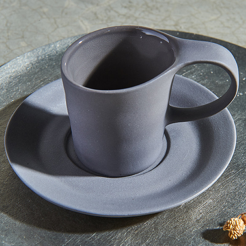 Marble Espresso Cups 4 Ounces Set of 4, Modern Ceramic Demitasse