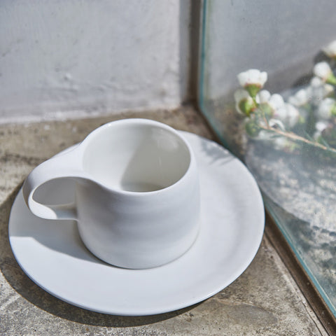 Ripple Cappuccino Cup & Saucer