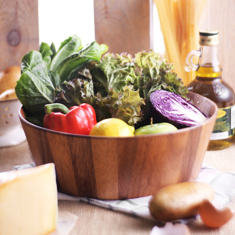 Moon Salad Bowl - Teak